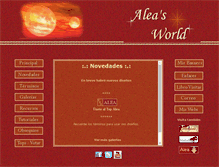 Tablet Screenshot of aleasworld.com